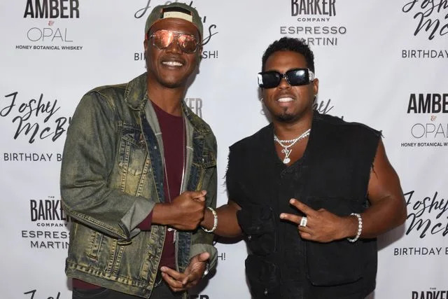 Bonnie Biess Kevin Lyttle with Bobby V