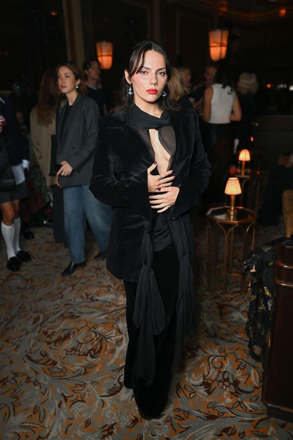 Dafne Keen at the Harris Reed show during London Fashion Week (18/09/2025)