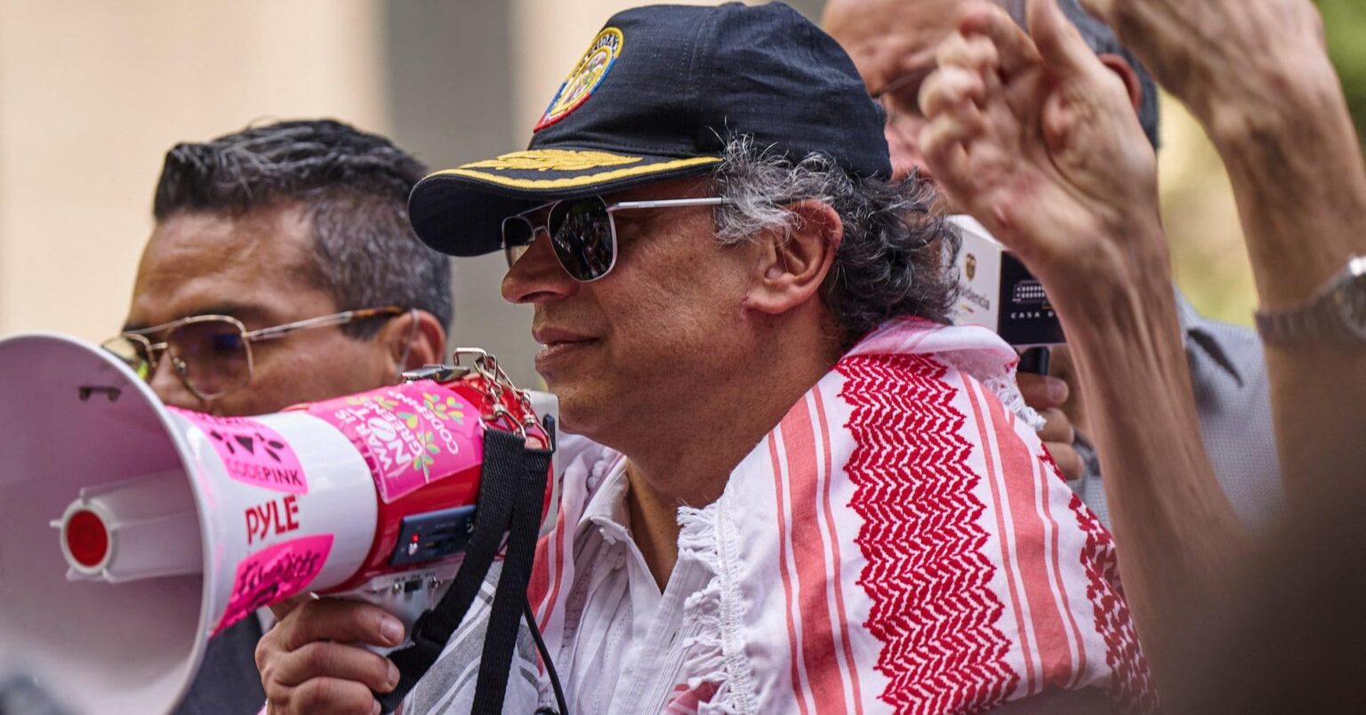US to revoke Colombian president's visa over comments at pro-Palestinian gathering