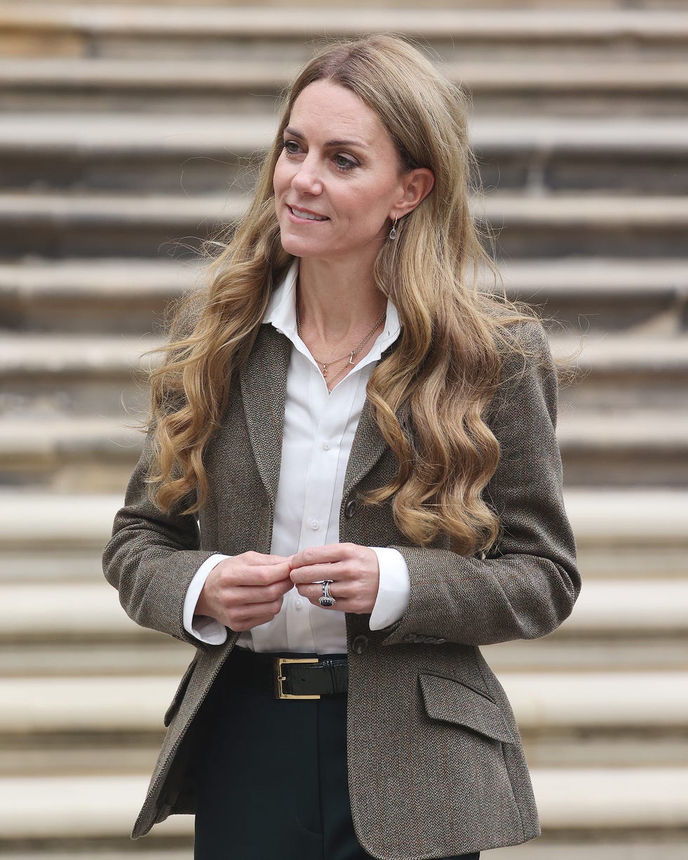 london, england september 04: catherine, princess of wales and prince william, prince of wales during their visit to the newly renovated gardens natural history museum on september 04, 2025 in london, england. (photo by neil mockford/gc images)