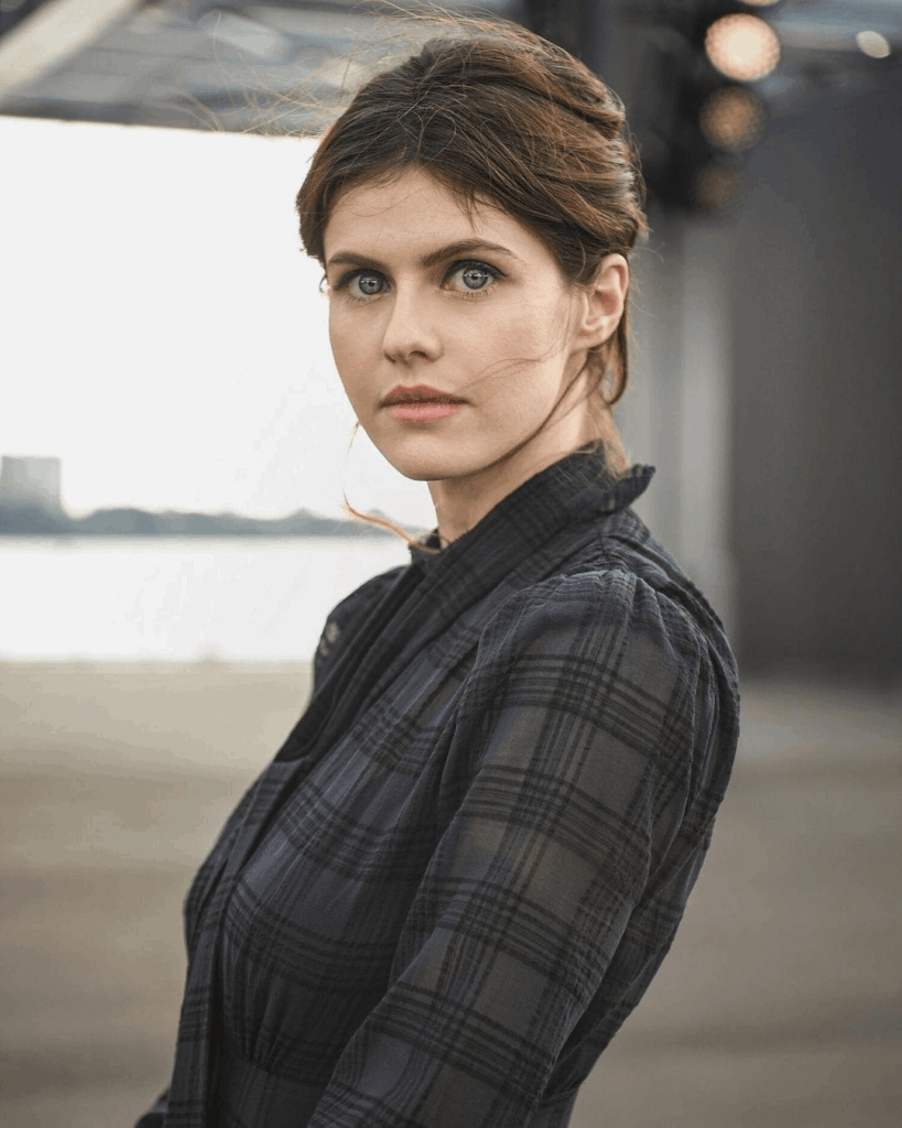 Alexandra Daddario at the Coach S/S 2022 show in New York City