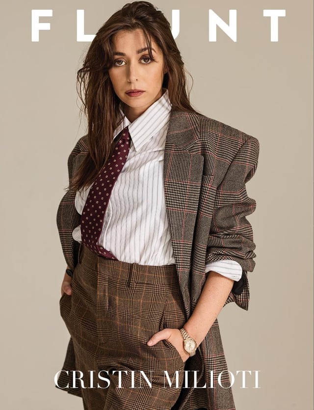 Cristin Milioti Photographed by Arnaldo Anaya Lucca for Flaunt Magazine