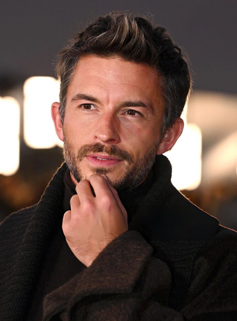 Jonathan Bailey attends the Burberry Spring/Summer 2026 runway show during London Fashion Week. (September 22, 2025)
