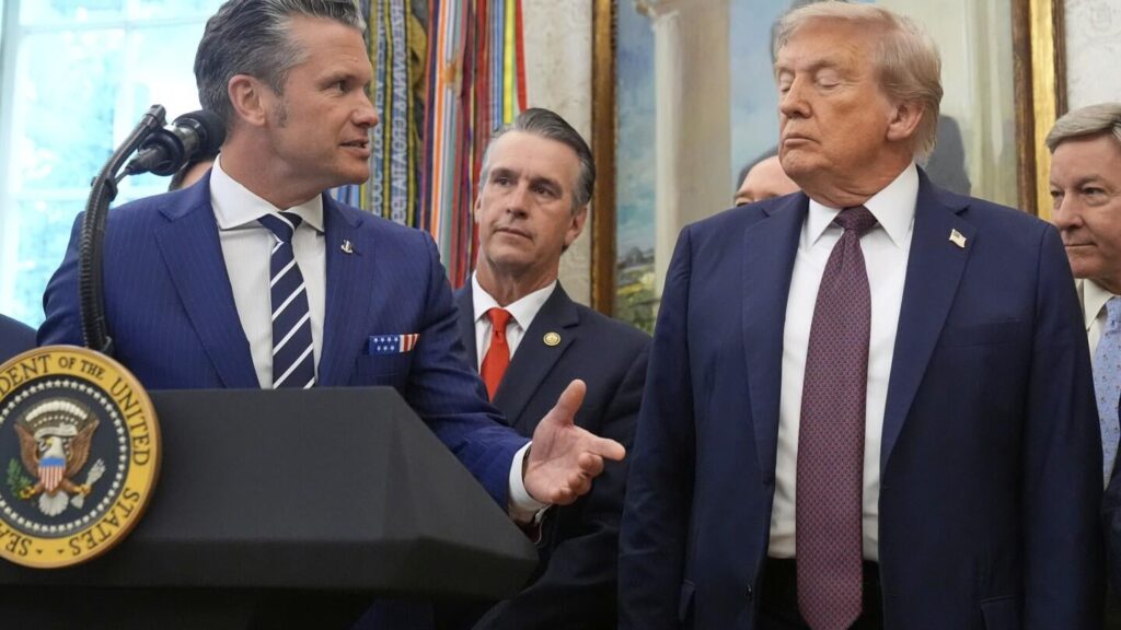 In insanity news: Trump plans to sign an executive order Friday to rebrand the Department of Defense as the Department of War