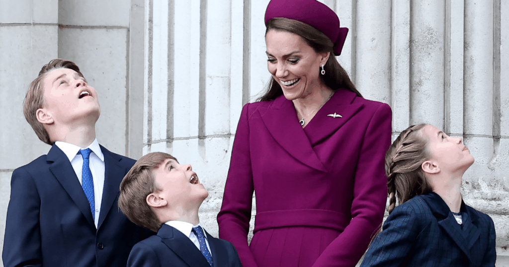Kate Middleton Opens Up About Prince Louis’ Autumn Hobby & the Mess It’s Causing