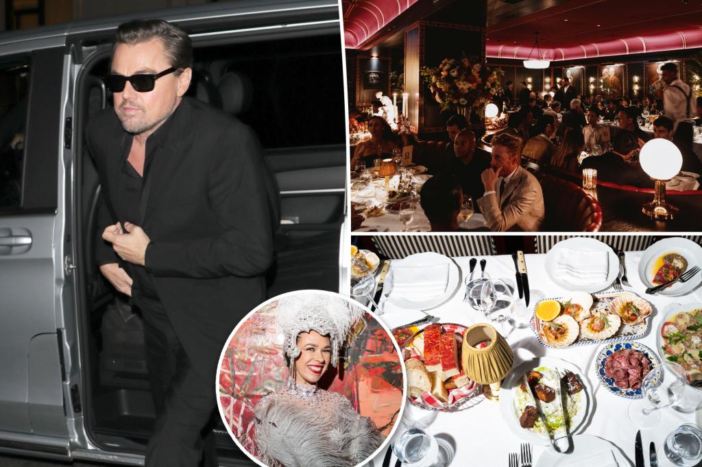 Leonardo DiCaprio, Kate Moss and pals enjoy VIP dinner at Carbone London ahead of official opening