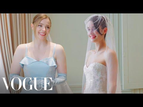 Inside Cholë Grace Moretz and Kate Harrison’s Wedding Dress Fittings | Vogue