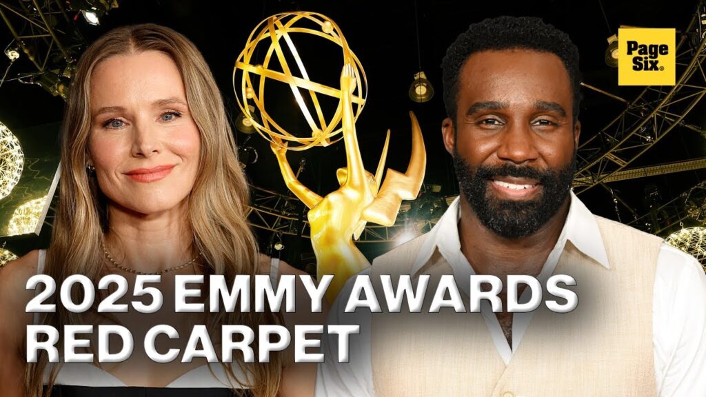 LIVE: Watch the 2025 Emmy Awards red carpet LIVE: Watch the 2025 Emmy Awards red carpet