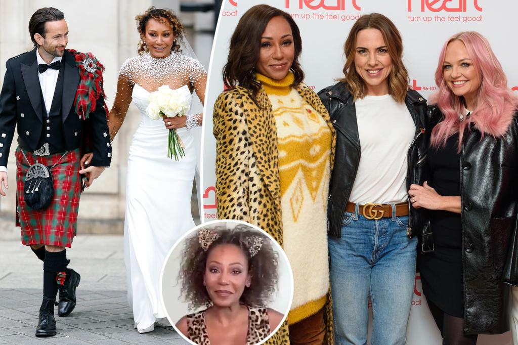 Why Mel B ‘didn’t expect’ Spice Girls Emma Bunton, Mel C at her wedding Why Mel B 'didn't expect' Spice Girls Emma Bunton, Mel C at her wedding