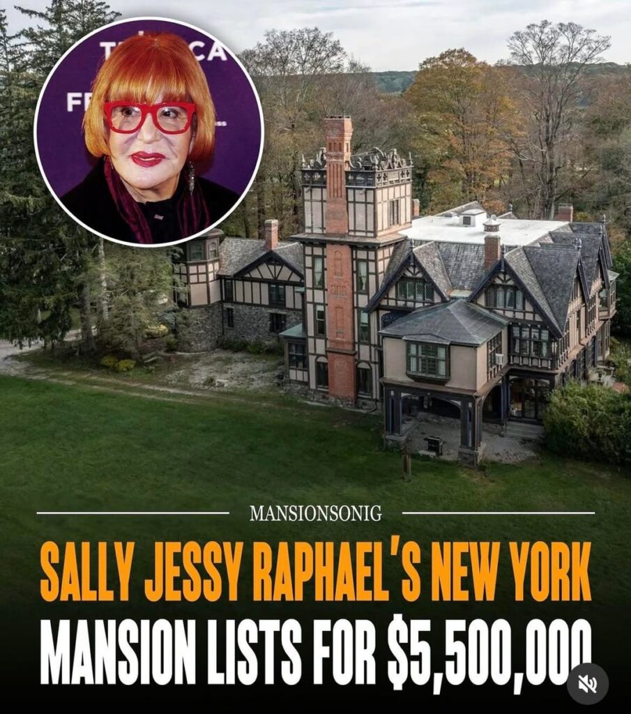 I did not expect Sally Jessy Raphael to live in a 17 bedroom Elizabethan-style Tudor home