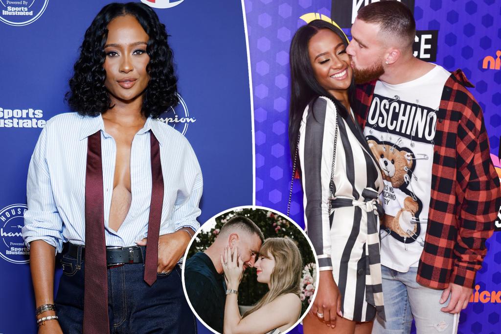 Kayla Nicole awkwardly refuses to comment on Travis Kelce, Taylor Swift’s engagement Kayla Nicole awkwardly refuses to comment on Travis Kelce, Taylor Swift's engagement