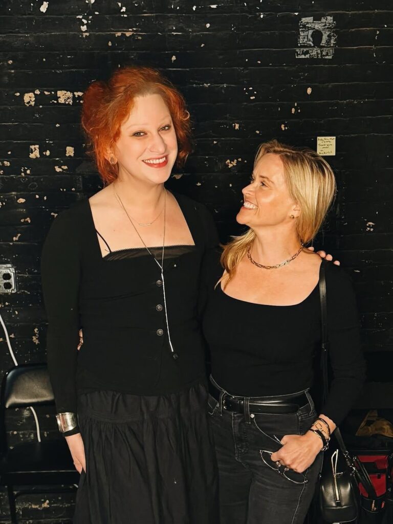 Reese Witherspoon got to meet Jinkx Monsoon after seeing her in ‘Oh, Mary’ on Broadway this weekend