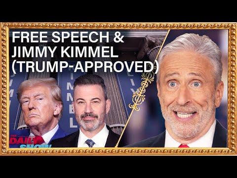 Jon Stewart's Post-Kimmel Primer on Free Speech in the Glorious Trump Era