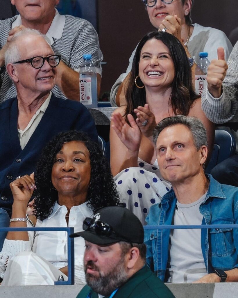 The Scandal cast at the US Open 🎾
