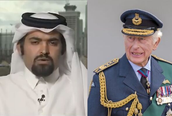 Qatari businessman and King Charles 