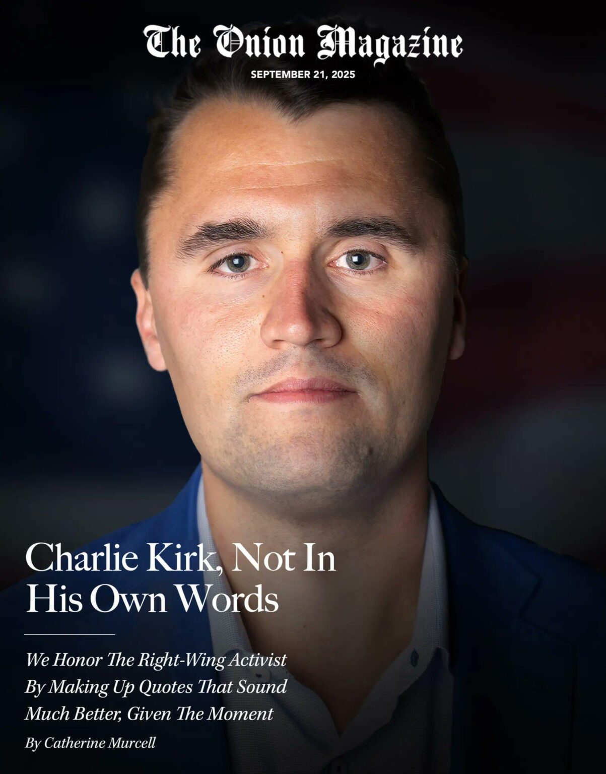 This week's cover of The Onion