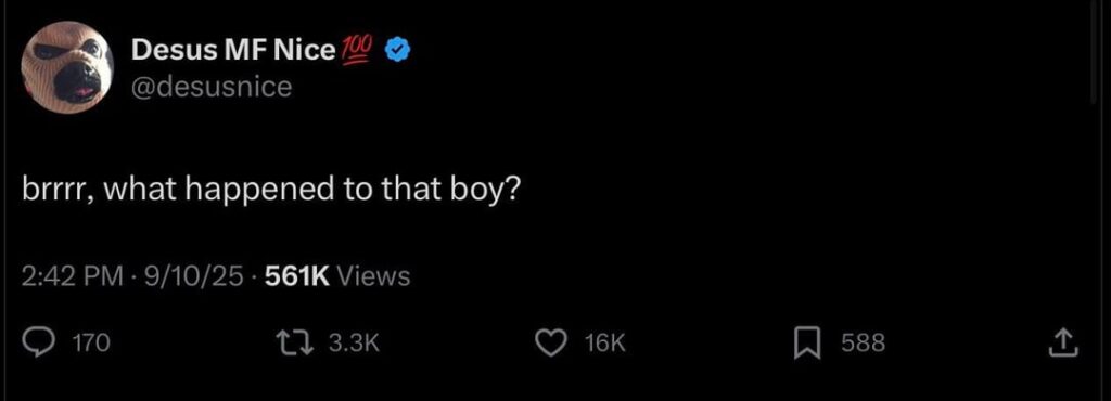 Desus Nice and The Kid Mero (formerly The Bodega Boys and hosts of what was the greatest late night talkshow) respond to news and tweets about that man’s death