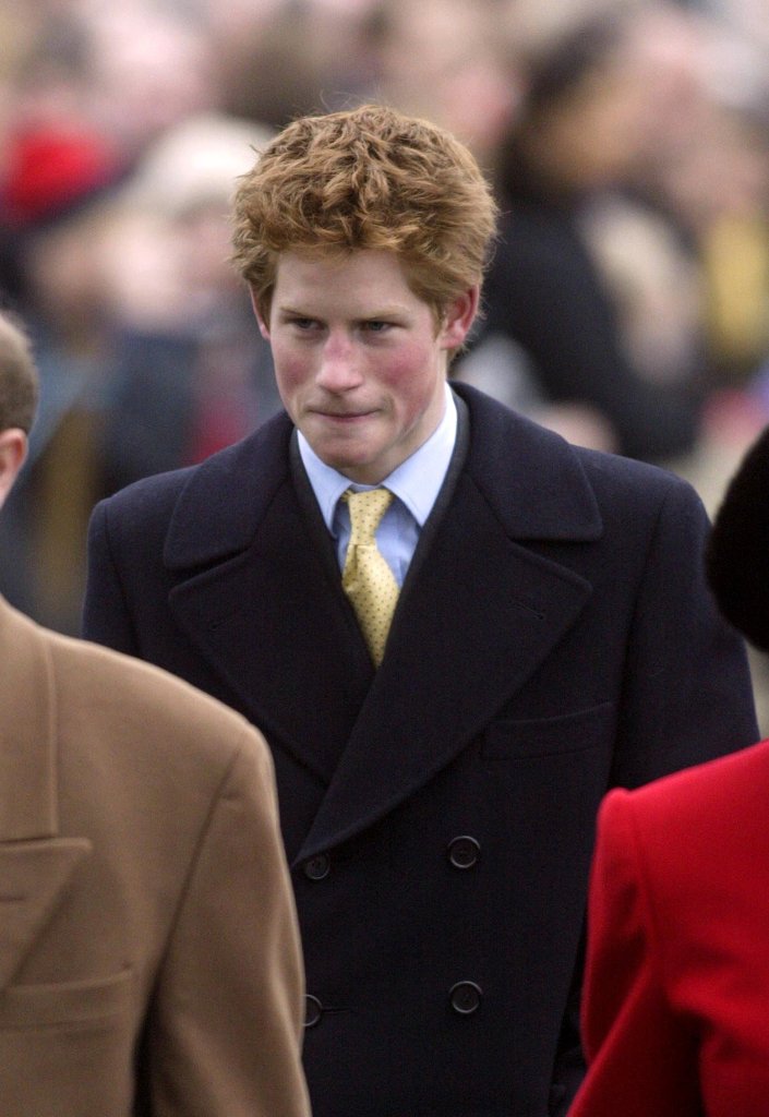 Prince Harry pictured in 2002
