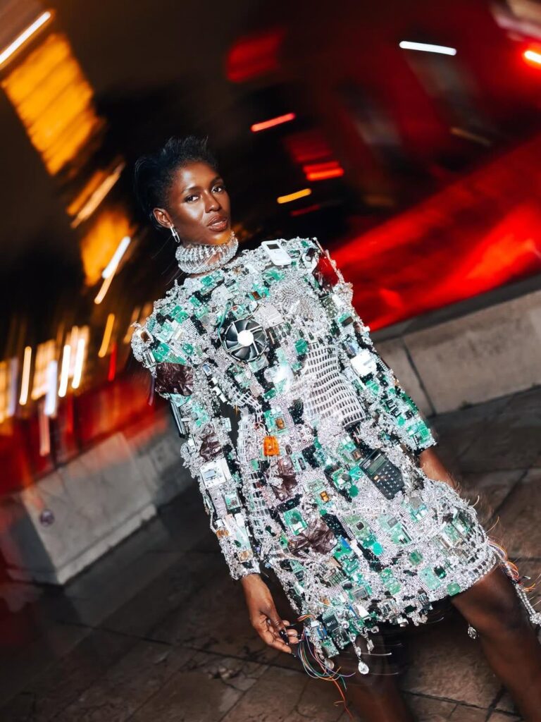 Jodie Turner-Smith Wore Schiaparelli To The ‘Tron: Ares’ Paris Photocall; Styled By Law Roach