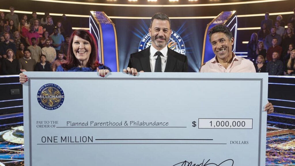‘The Office’ stars Oscar Nuñez and Kate Flannery won ‘Who Wants To Be A Millionaire’ for Planned Parenthood and Philabundance (a Philadelphia-based food bank)
