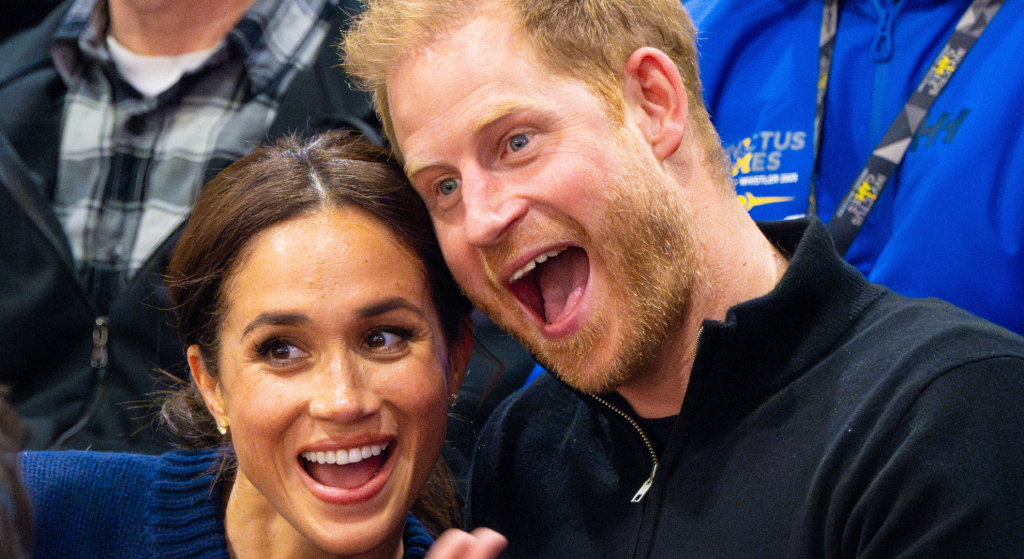 Prince Harry and Meghan Markle at Invictus Games