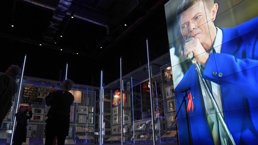 David Bowie archive opens in London chronicling five decades of icon's restless creativity