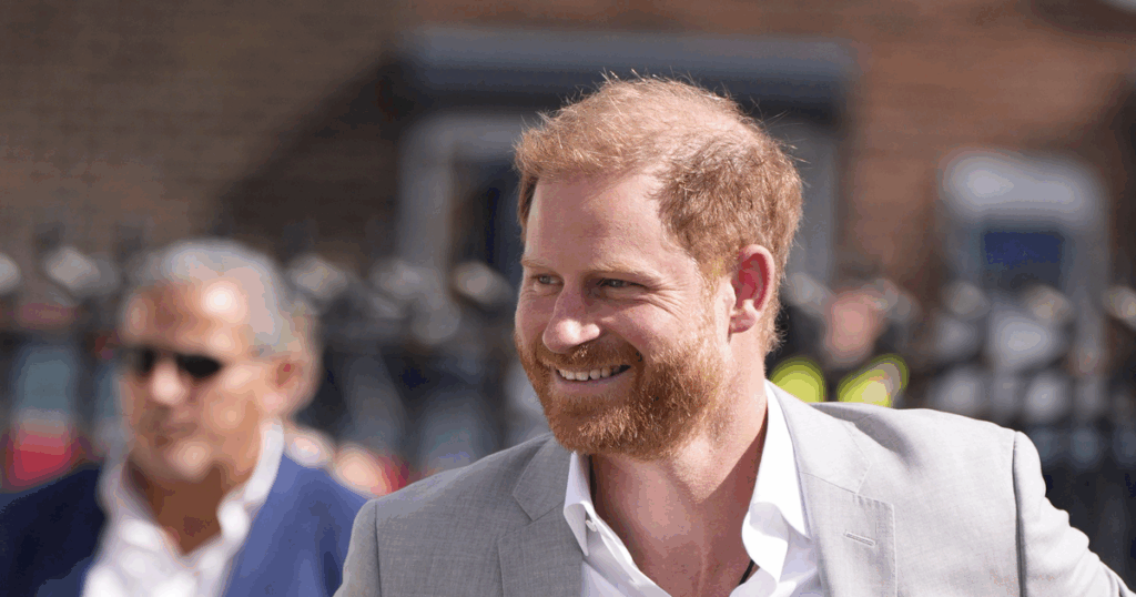 Prince Harry greeted with cheers at Nottingham charity visit | The latest National and International News
