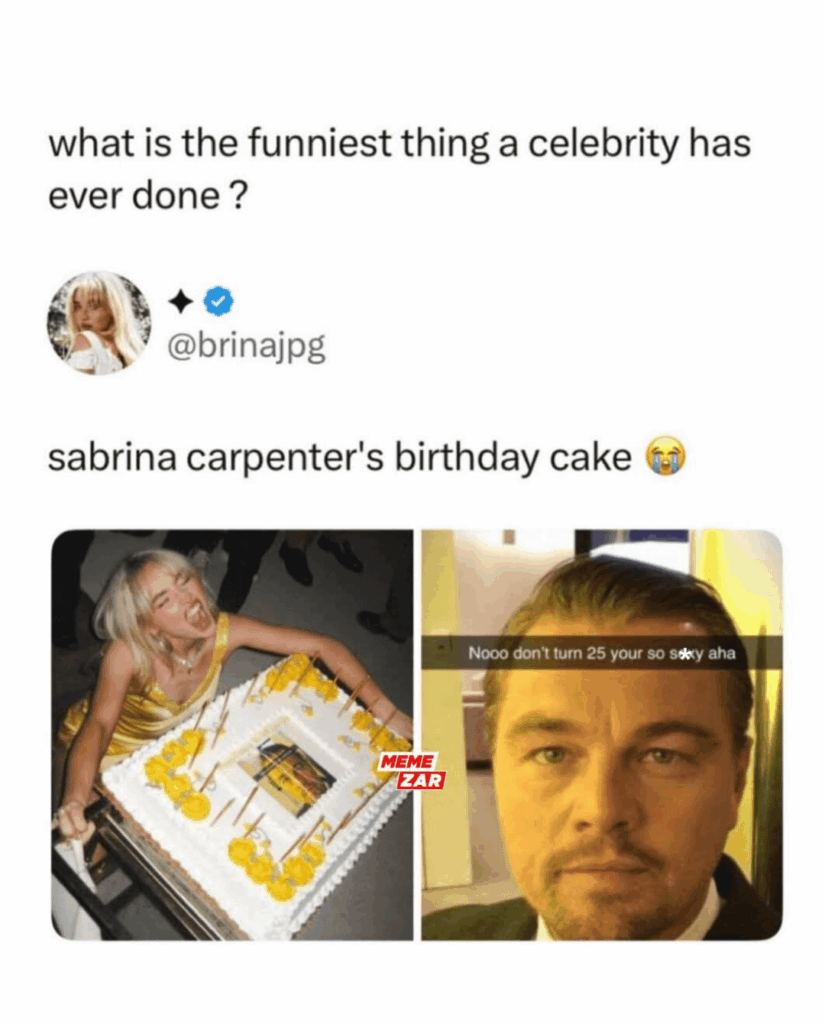 What's the funniest thing a celebrity has ever done?