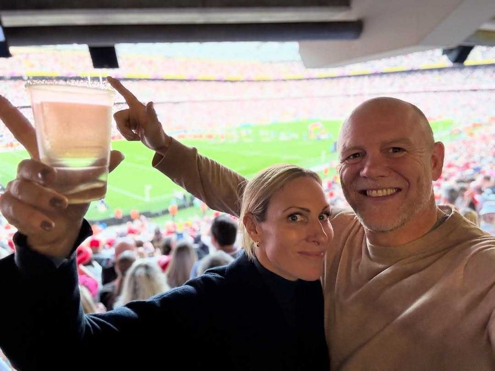 Zara and Mike Tindall