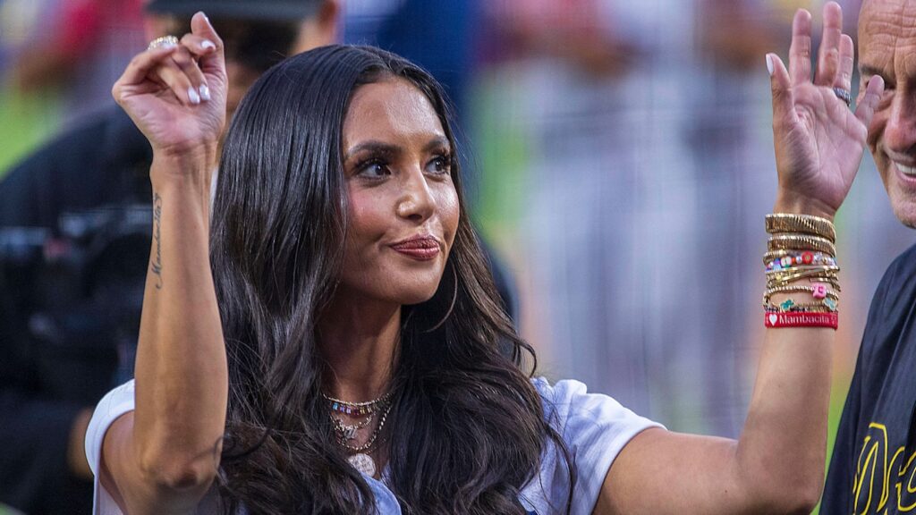 Vanessa Bryant all smiles in selfie with Dodgers WAG Chelsea Freeman after NLCS win