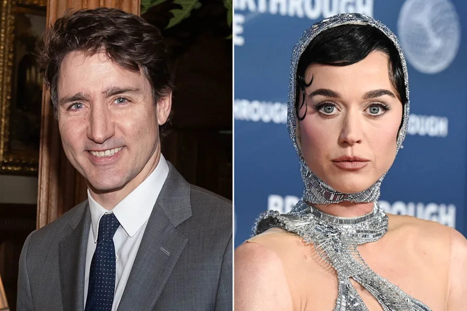 Aaron Chown - WPA Pool/Getty; Gilbert Flores/Variety via Getty Justin Trudeau, Katy Perry.