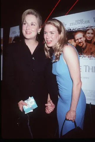 Getty Images Meryl Streep and Renée Zellweger at the premiere of 'One True Thing' in 1998.