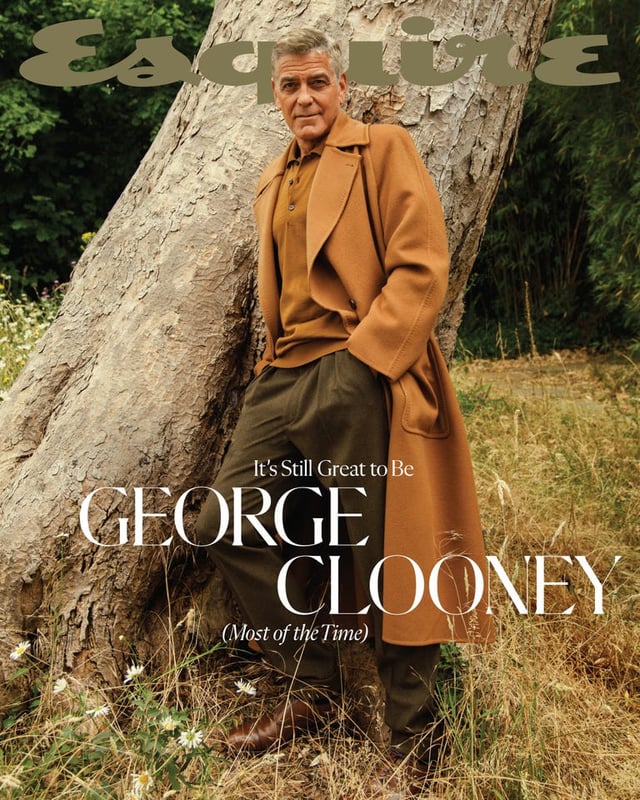George Clooney covers Esquire