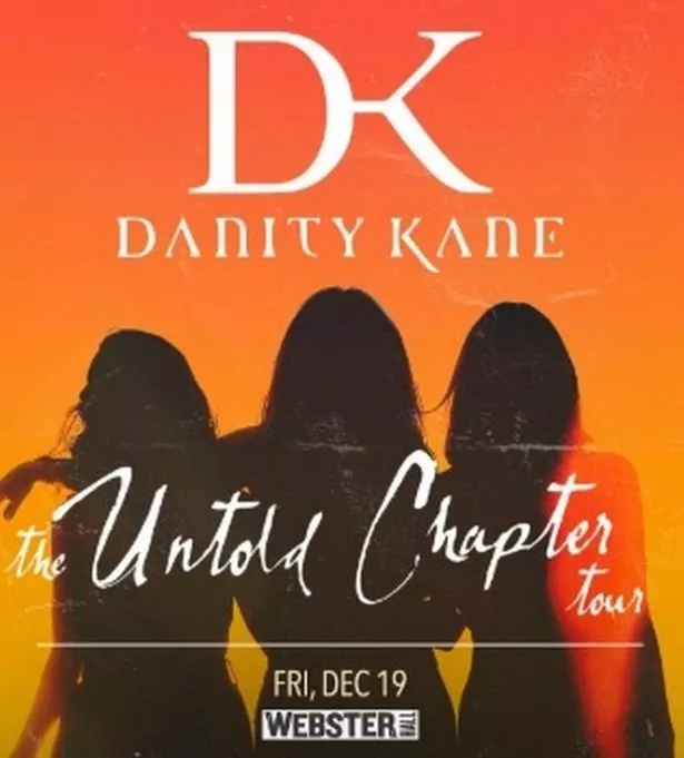 Danity Kane Untold Chapter tour poster