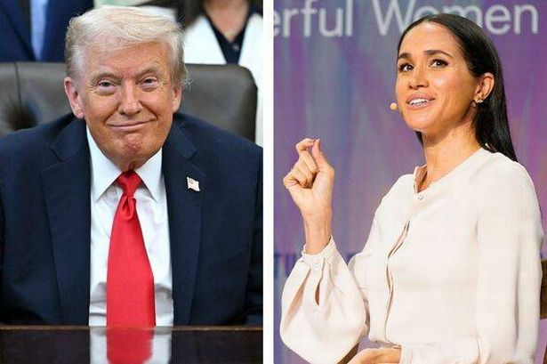 Donald Trump and Meghan Markle