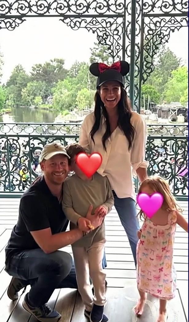 Meghan and Harry live with their two children in Montecito, California