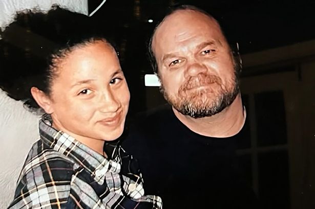 Meghan and Thomas Markle