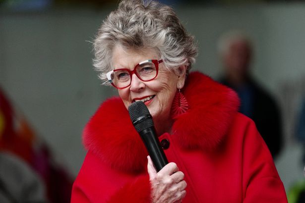 MARLOW, ENGLAND - MAY 15: Prue Leith attends the Pub In The Park Marlow Charity Gala 2025 in Higginson Park on May 15, 2025 in Marlow, England. (Photo by Ki Price/Getty Images)