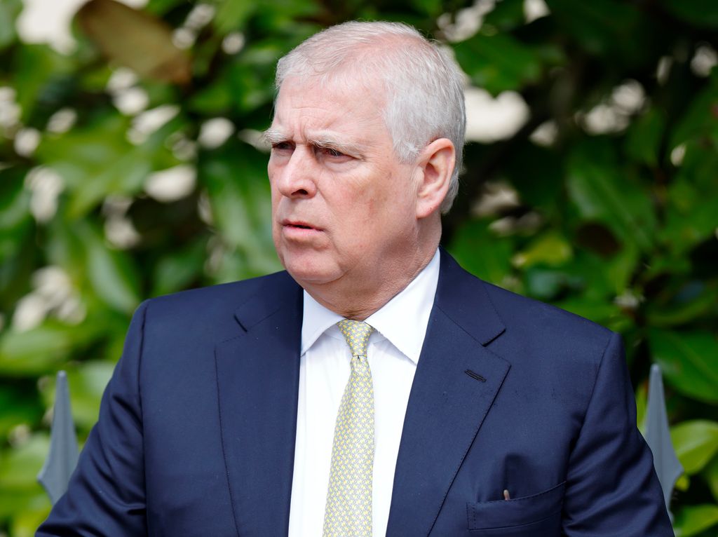 Prince Andrew, Duke of York attends the traditional Easter Sunday Mattins Service 