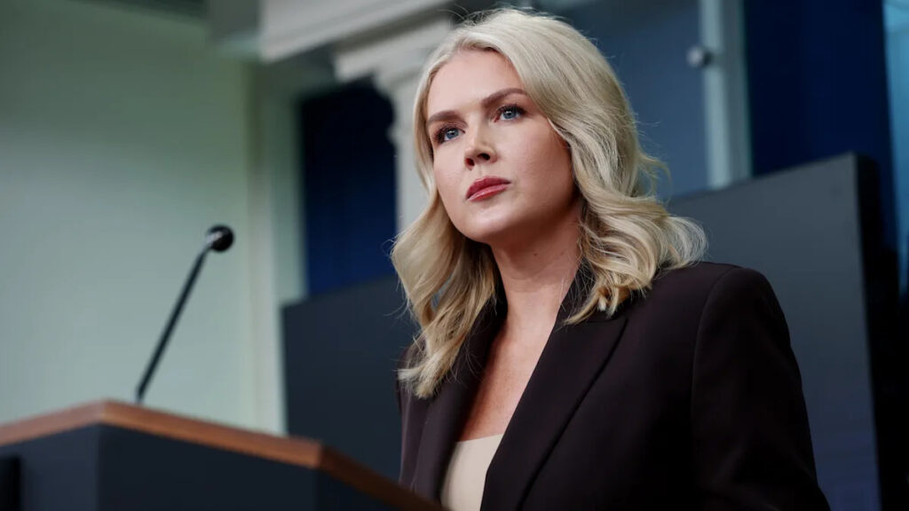 Karoline Leavitt Called Out for Playground Response Yahoo news home