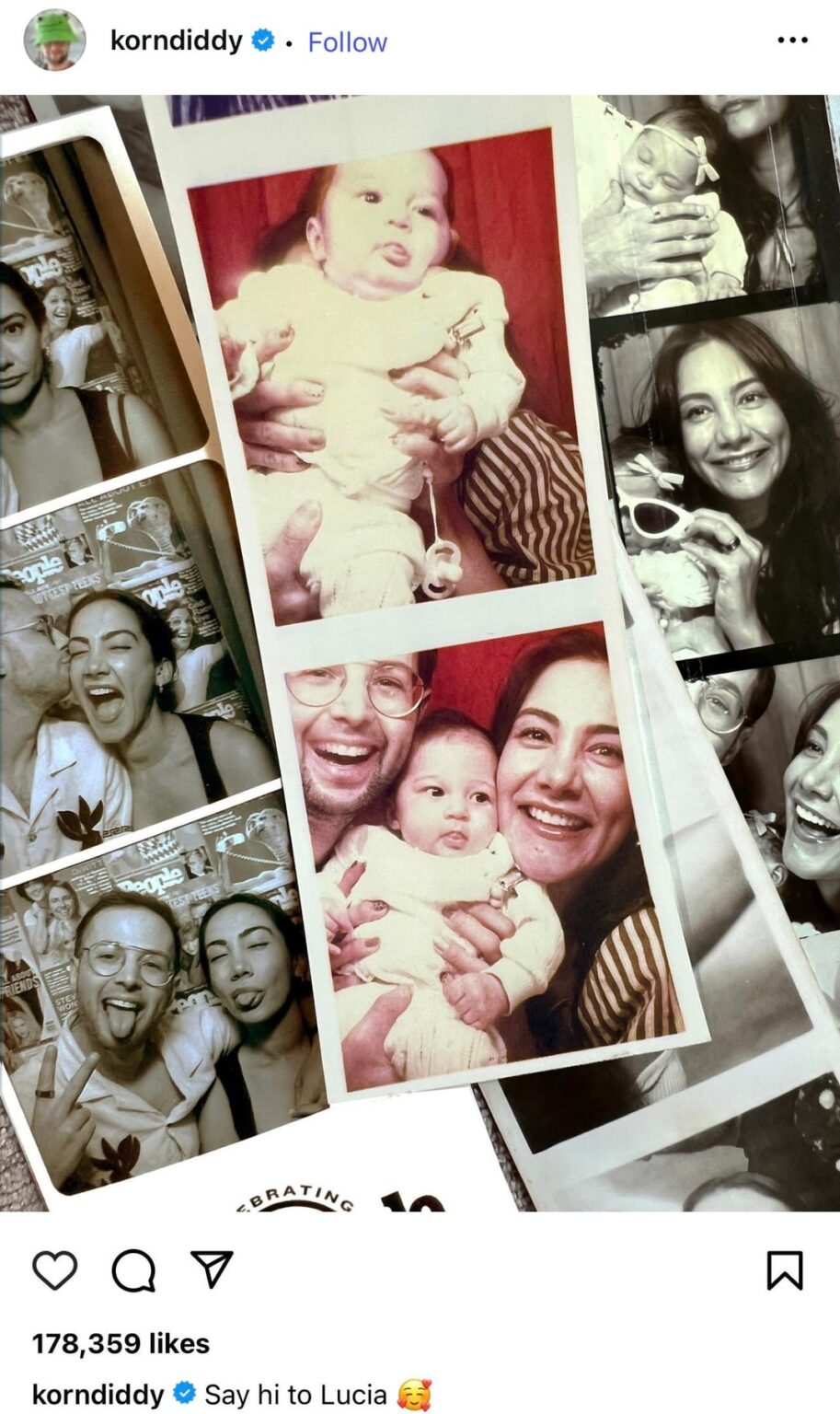 Zach Kornfeld (Try Guy) and Maggie Bustamante share photos of their baby, Lucía