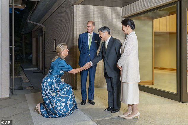The return of Prince Edward and wife Sophie from their hugely successful State Visit to Japan