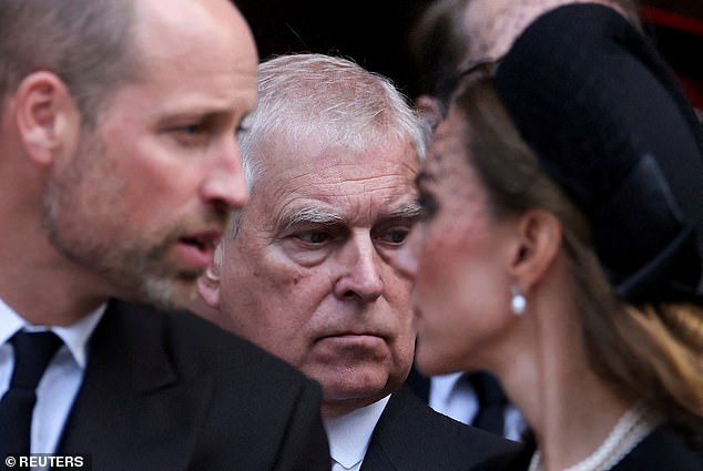 Prince Andrew retired in disgrace in November 2019