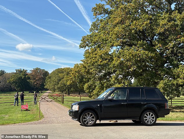 It is understood that those who venture past the 'no trespassing' signs – intended to keep William, Kate and their three children safe – will face immediate arrest