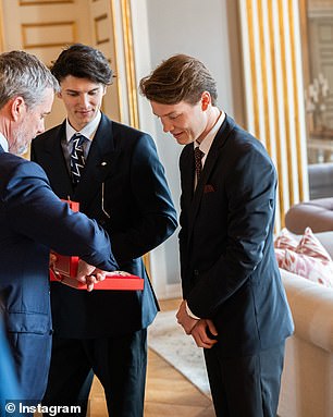 In recent years, both Felix (right) and Nikolai (centre) have spent more time living outside Denmark