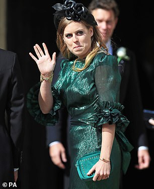 Princess Beatrice's green Vampire's Wife dress, 2019