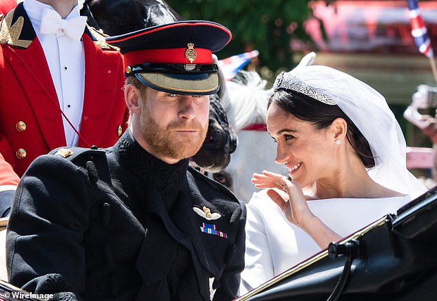 When Meghan Markle married Prince Harry in May 2018, she described their nuptials as a 'modern fairytale'. But as the newlyweds rode into the distance, Harry made a rather awkward comment to his new bride