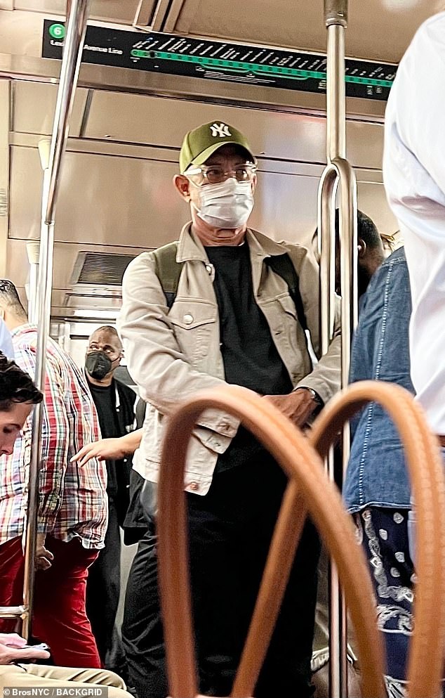 Tom Hanks gave some lucky New Yorkers the surprise of a lifetime this week when he was spotted riding the subway earlier this week