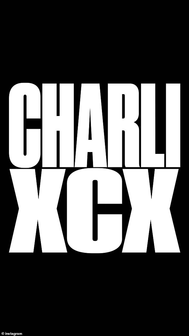 The film is 'based on an original idea' by Charli