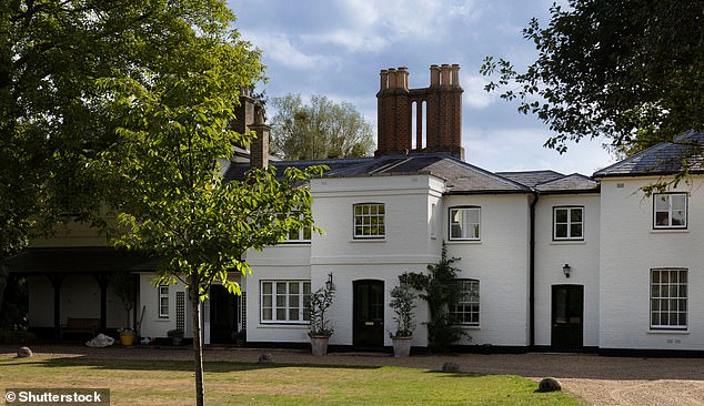 The couple had settled in their new picturesque home - Frogmore Cottage (pictured). Nestled in the heart of the Windsor estate, it was hoped to be an idyllic haven for their newborn son Prince Archie, born in May 2019